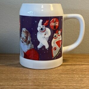 Coca Cola Polar Bear and Santa Claus‎ Vibrant high definition permanent print